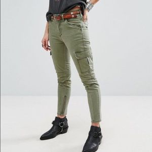 Ralph Lauren Denim & Supply twill skinny cargo EUC